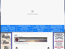 Tablet Screenshot of government.morrisonscove.net