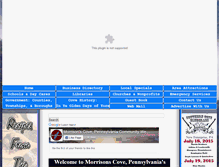 Tablet Screenshot of morrisonscove.net